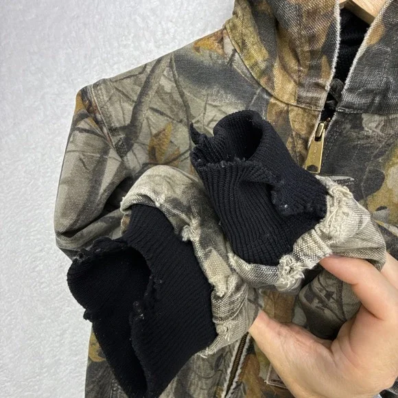 Carhartt Active Hunting Jacket Thermal Lined Youth Large YYJ144 CMO Camo - Picture 9 of 12